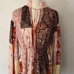 Zara Printed Blouse S Small